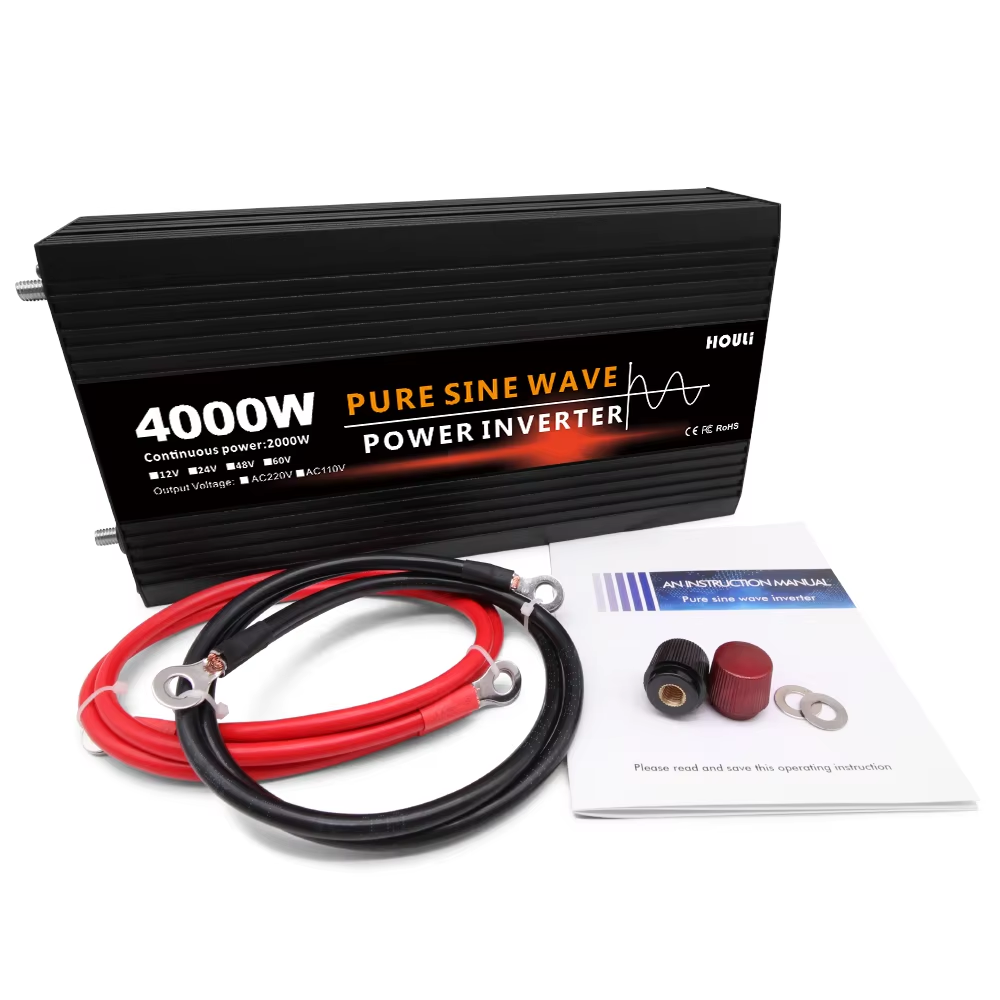 Pure Sine Wave Inverter - HOULI 1000W 1600W 2000W 4000W 単相