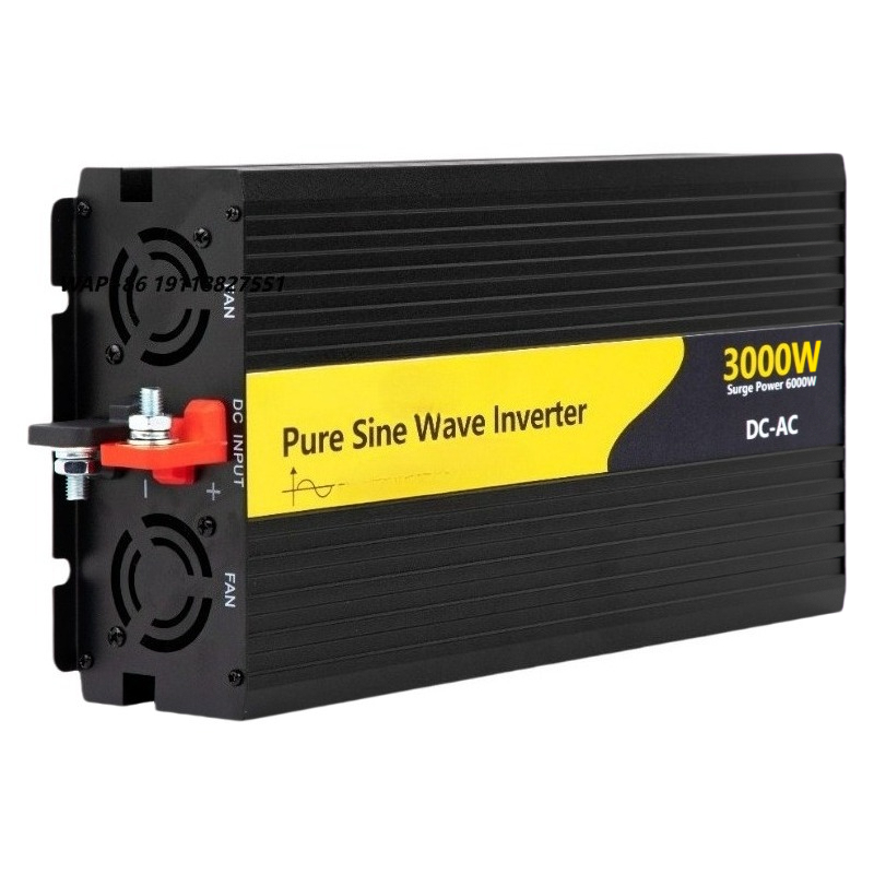 Pure Sine Wave Inverter - Roger 3000W-B 純正弦波インバーター：12V/24V/48Vから220Vへの変換、屋外モバイル電源＆トラック搭載インバーター