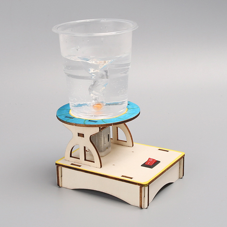 Renewable Energy Model - 子供の科学おもちゃ DIY STEM 技術物理学学習キット面白い電気渦シミュレーション教材知育玩具