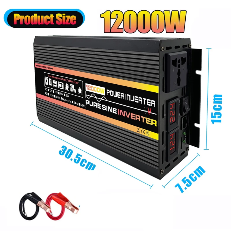 純粋な正弦波インバーター,自動車,太陽光発電コンバーター,ソ - Pure Sine Wave Inverter のレビューと価格