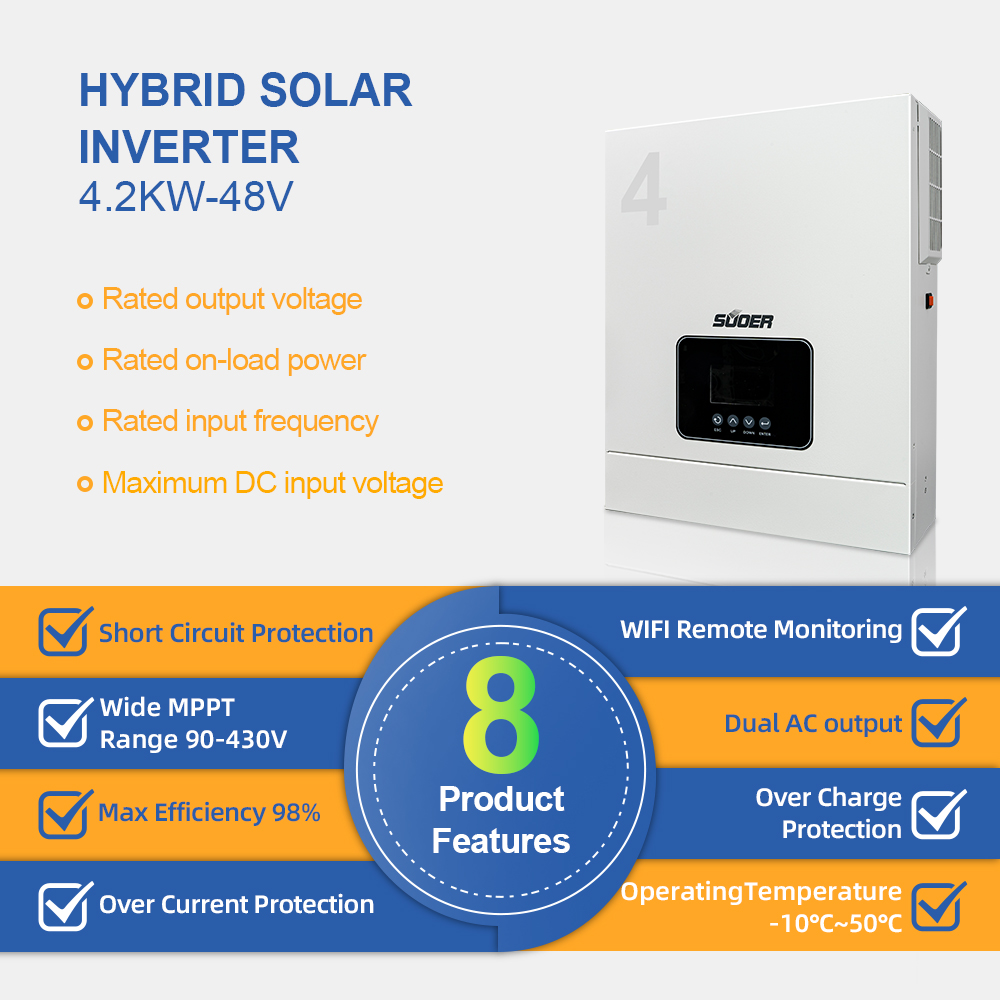 新型4.2kw 24v 230vオフグリッドインバーター純粋 - Pure Sine Wave Inverter のレビューと価格
