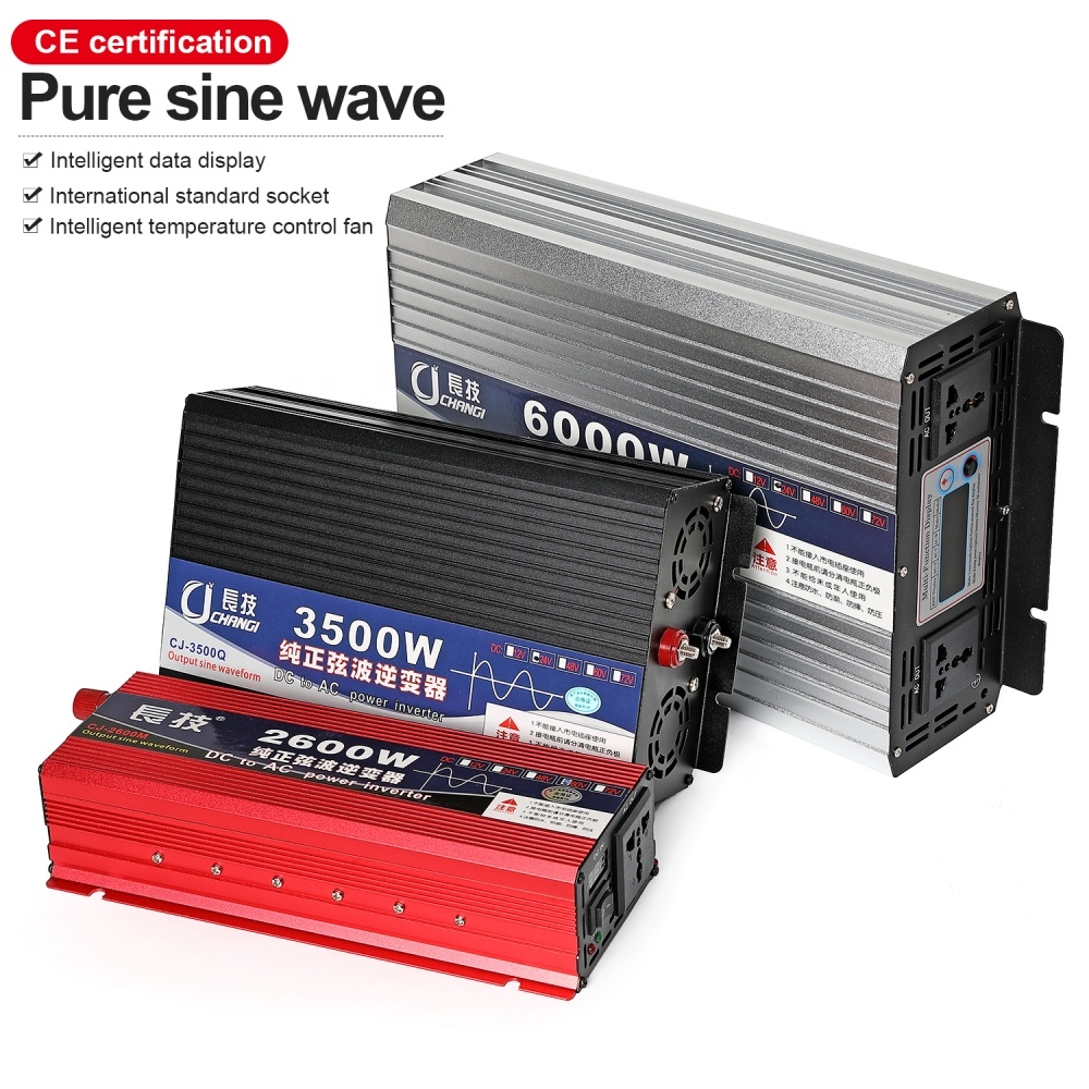 新型4000wピークパワーインバーター 100%純正弦波イン - Pure Sine Wave Inverter のレビューと価格