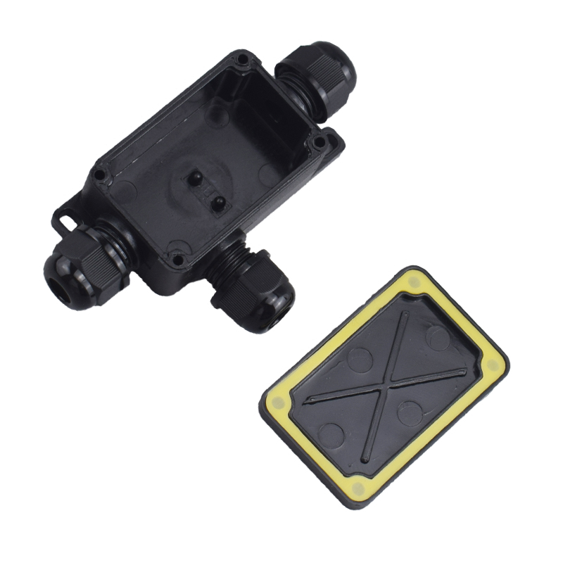 3ウェイ屋外防水IP66電気ケーブルワイヤコネクタジャンクシ - Cable Gland Waterproof のレビューと価格