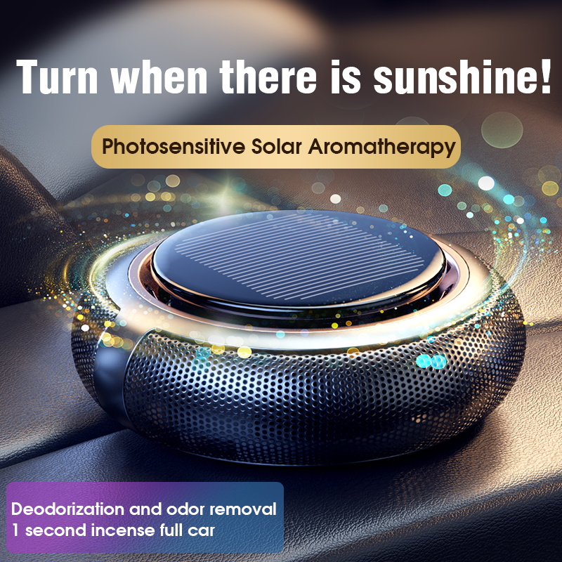 新しい高品質太陽エネルギー回転アロマセラピー車芳香剤香水フレ - Renewable Energy Engineering のレビューと価格