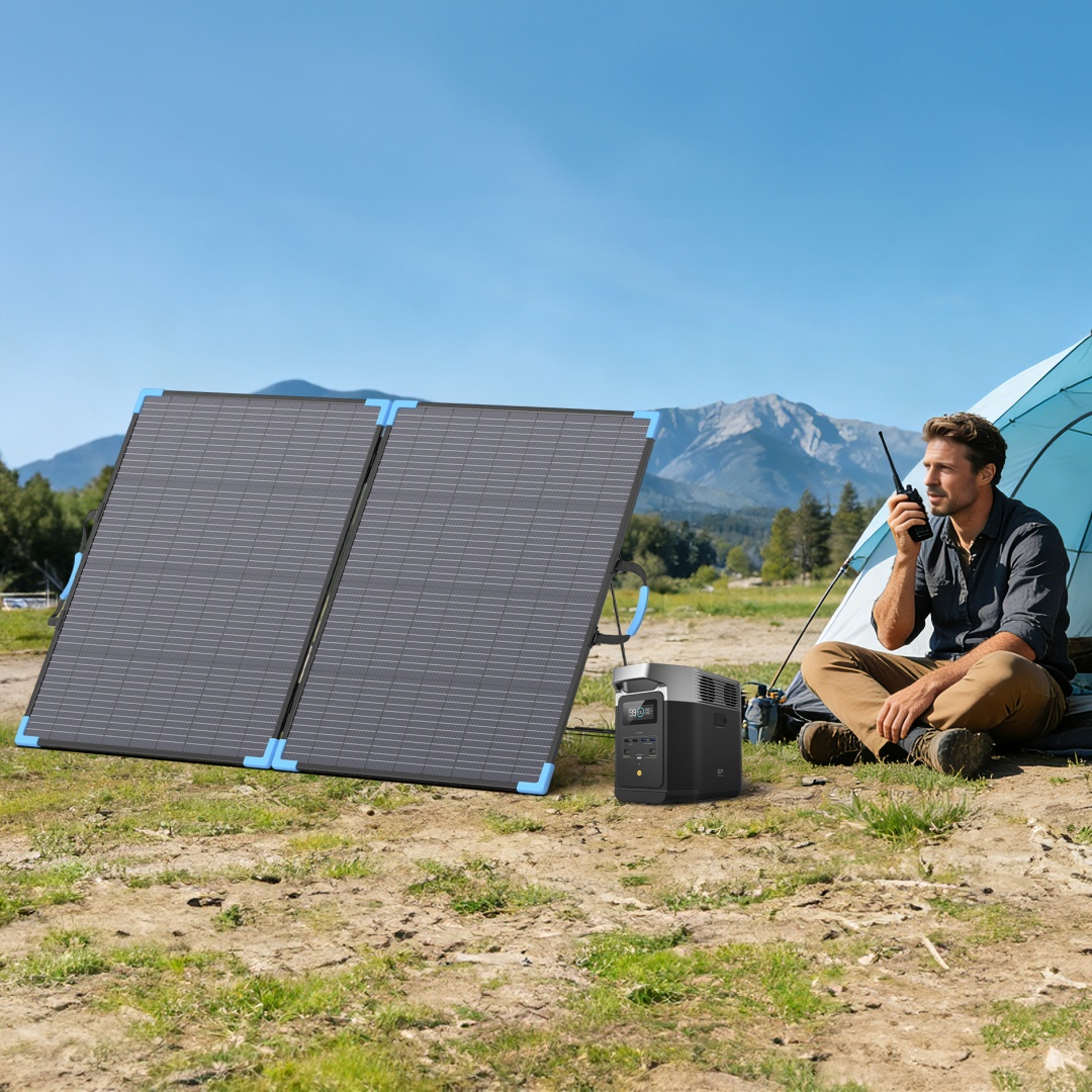 E-POWO 20V 両面ソーラーパネル 220W 折りたた - Renewable Energy Engineering のレビューと価格