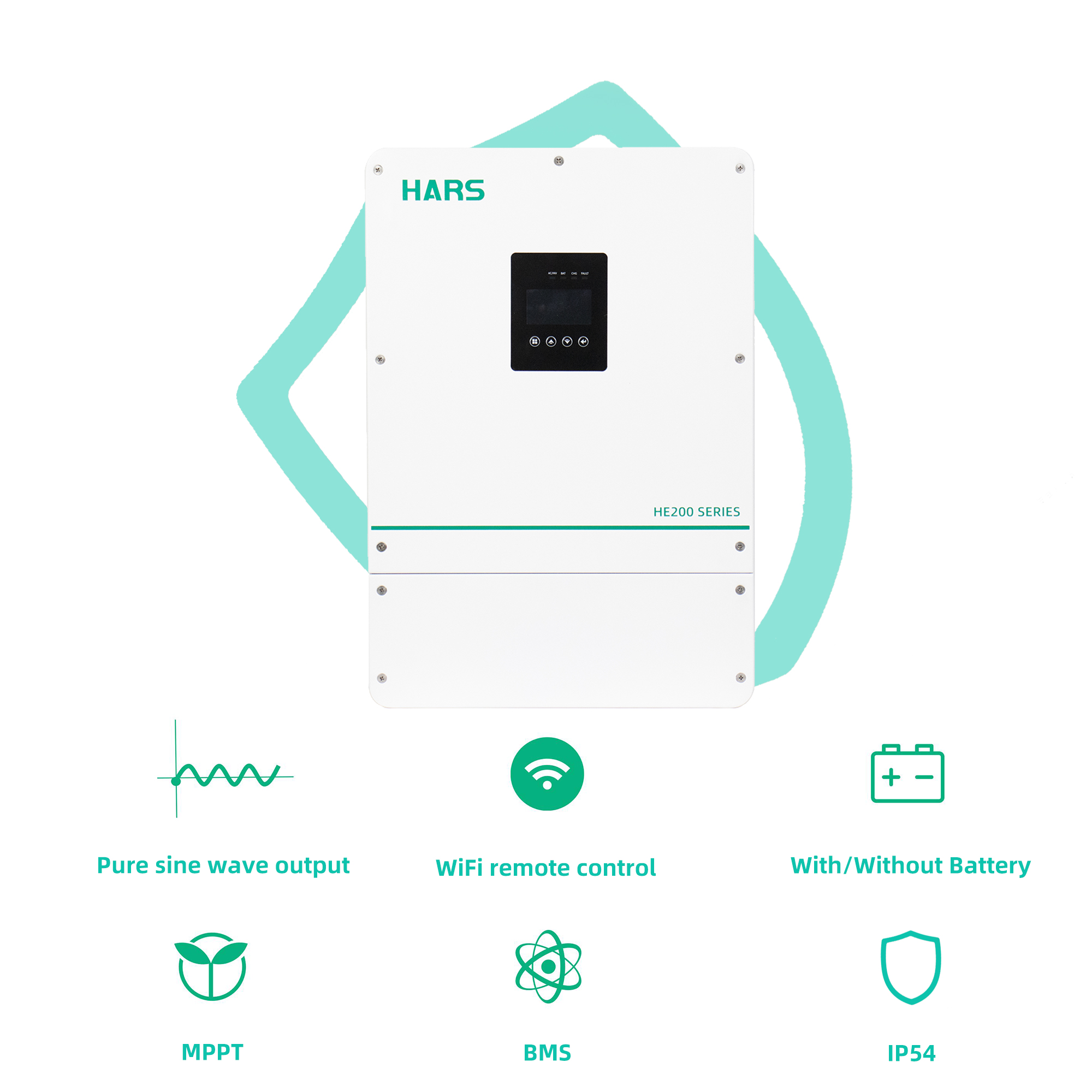 高品質で価格競争力のあるIP54 6.2kW デュアル/シン - Pure Sine Wave Inverter のレビューと価格