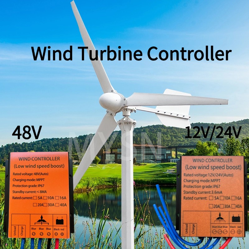 MPPT 風力タービン発電機コントローラー 500 ワット  - Renewable Energy Model のレビューと価格