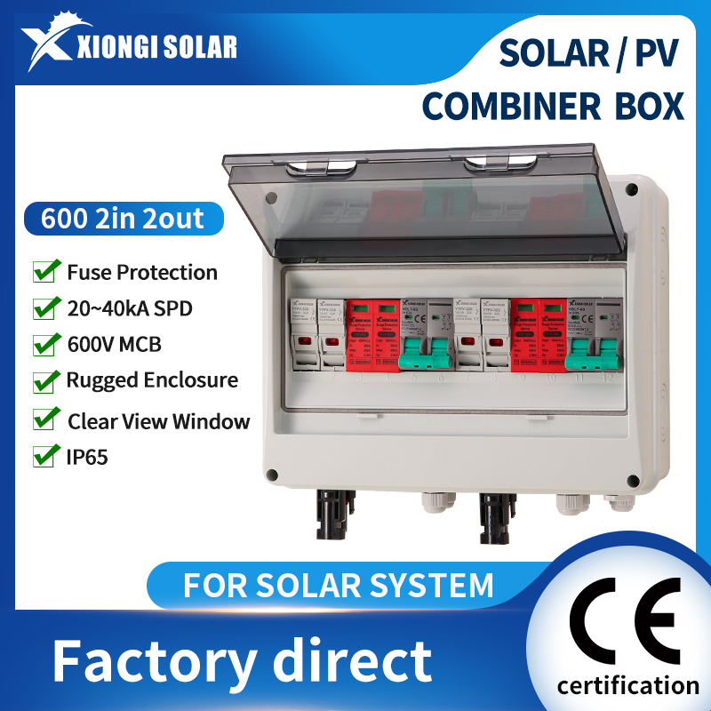全銅線PVコンビナーボックス 600V 2入力2出力 DCソ - Renewable Energy Is のレビューと価格